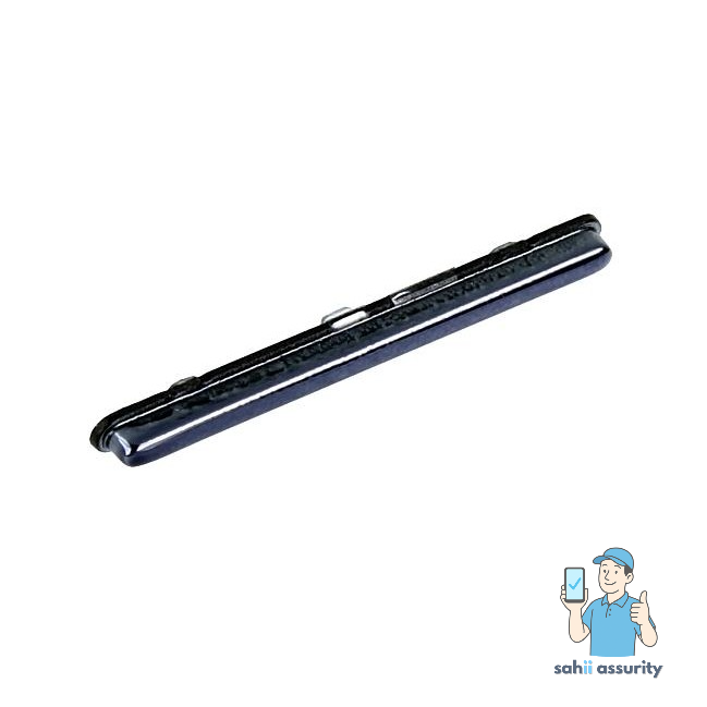 Volume Side Button Outer for Xiaomi Poco M2 Black